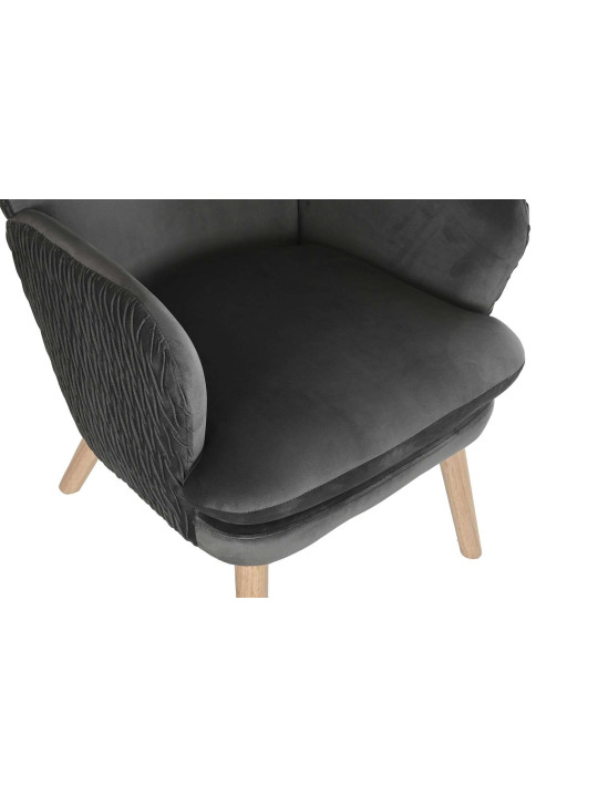 Fauteuil gris Théa Fauteuil gris Théa
