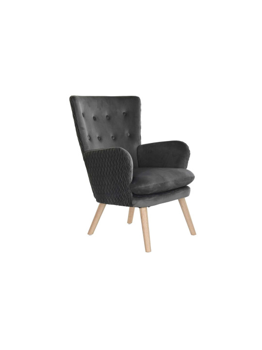 Fauteuil gris Théa Fauteuil gris Théa