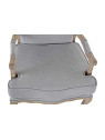Fauteuil Cabriolet Arianne gris clair Fauteuil Cabriolet Arianne gris clair