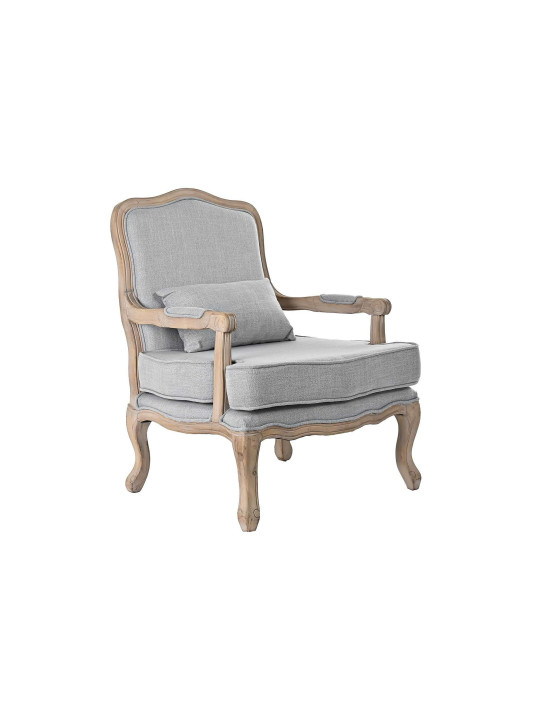 Fauteuil Cabriolet Arianne gris clair Fauteuil Cabriolet Arianne gris clair