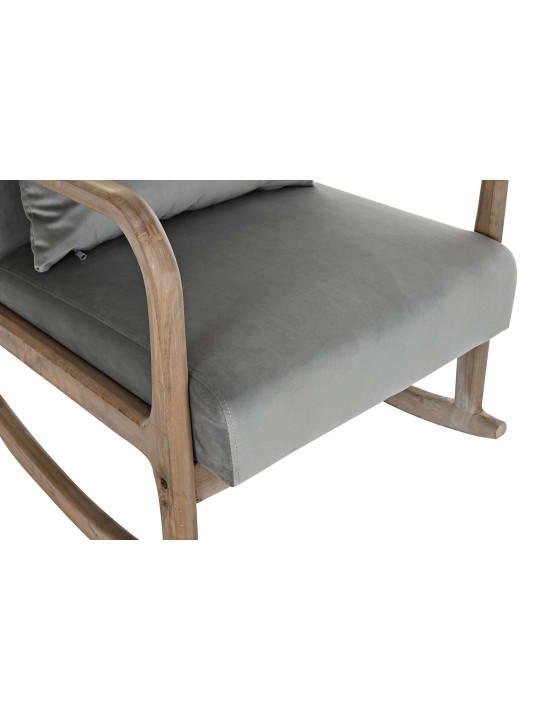 Fauteuil à bascule en bois d'acacia Fauteuil à bascule en bois d'acacia