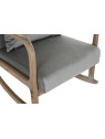 Fauteuil à bascule en bois d'acacia Fauteuil à bascule en bois d'acacia