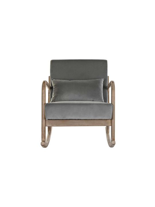Fauteuil à bascule en bois d'acacia Fauteuil à bascule en bois d'acacia