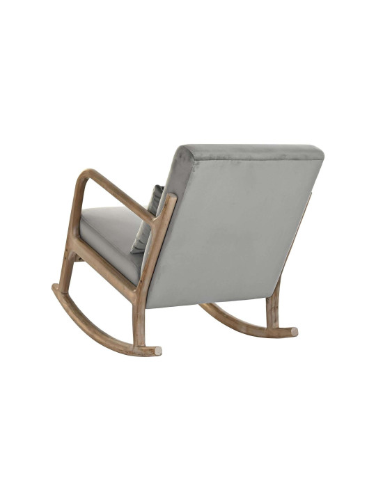 Fauteuil à bascule en bois d'acacia Fauteuil à bascule en bois d'acacia