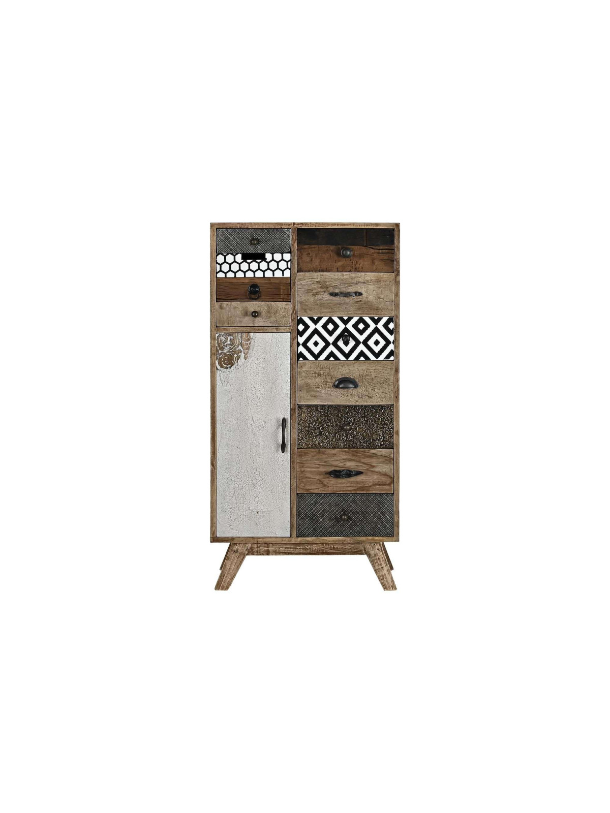 Chiffonnier Belmonte en bois de manguier