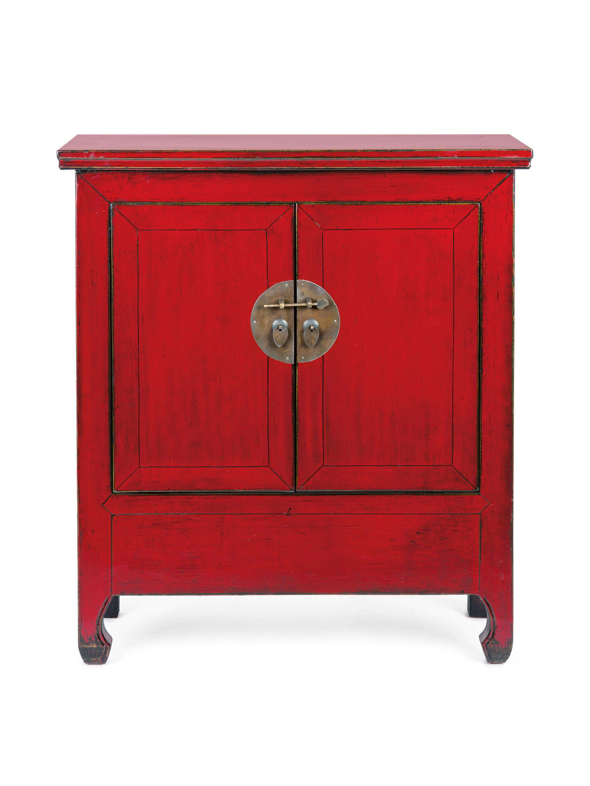 Buffet Jinan en bois d'orme rouge