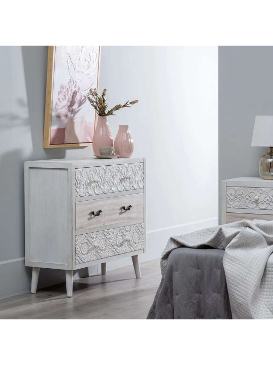 Commode 3 tiroirs Alanis