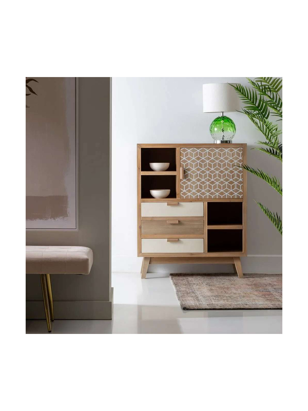 Armoire en bois Mina