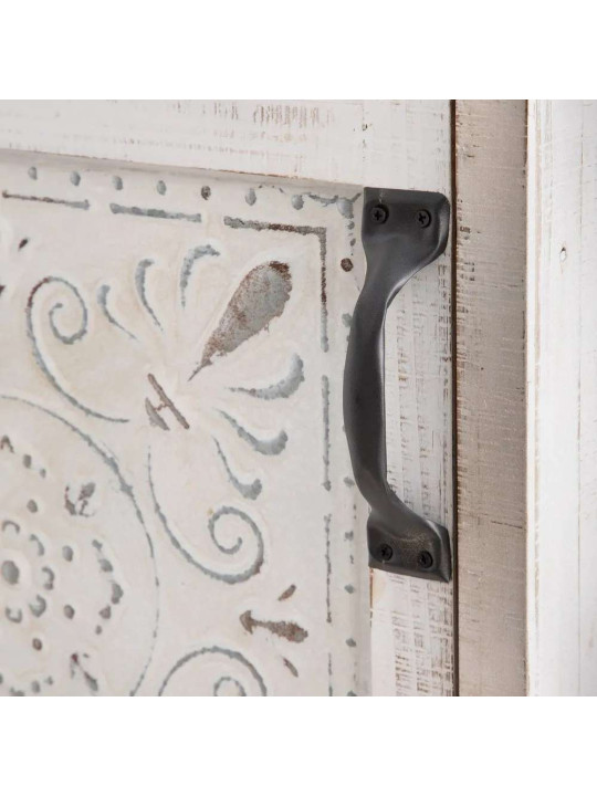 Armoire haute Jaipur en bois patiné Armoire haute Jaipur en bois patiné