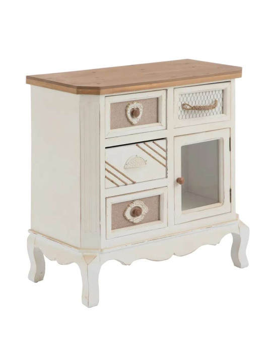 Buffet en bois blanc Aliénor Buffet en bois blanc Aliénor