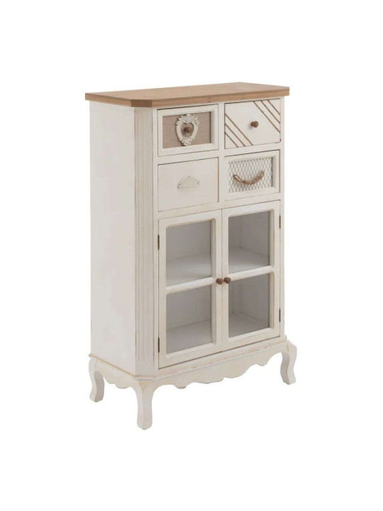 Armoire en bois blanc Aliénor Armoire en bois blanc Aliénor