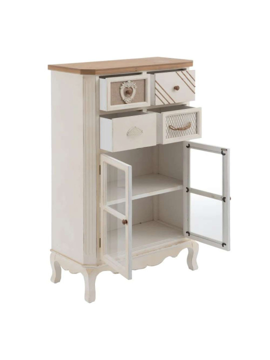 Armoire en bois blanc Aliénor Armoire en bois blanc Aliénor