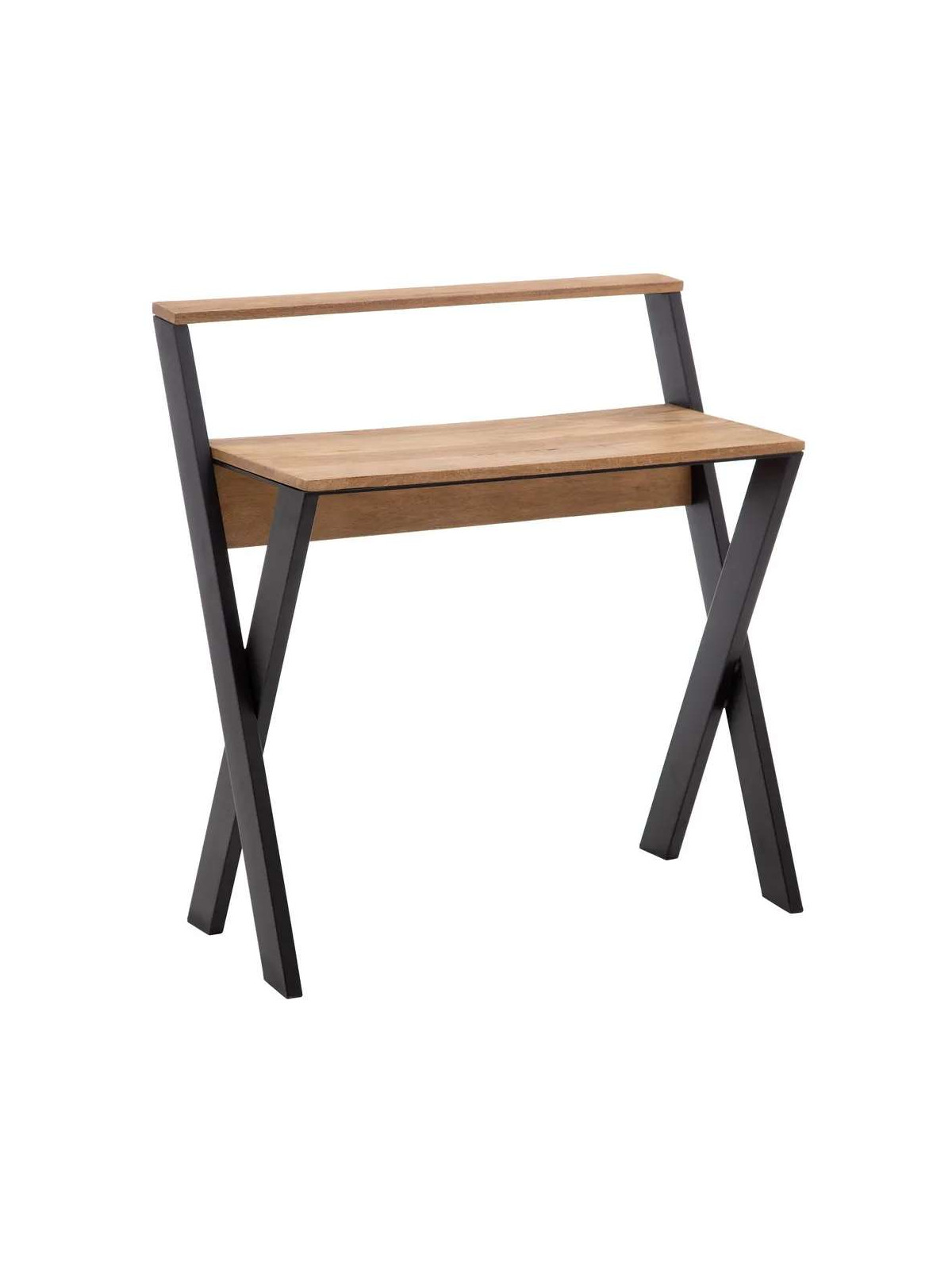 Bureau Zack en bois de manguier et métal