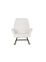 Fauteuil à bascule Elvira crème Fauteuil à bascule Elvira crème