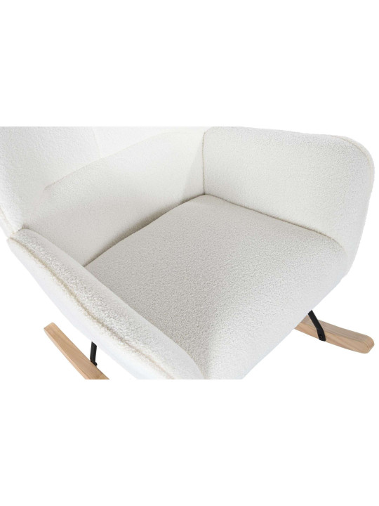 Fauteuil à bascule Elvira crème Fauteuil à bascule Elvira crème