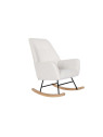 Fauteuil à bascule Elvira crème Fauteuil à bascule Elvira crème