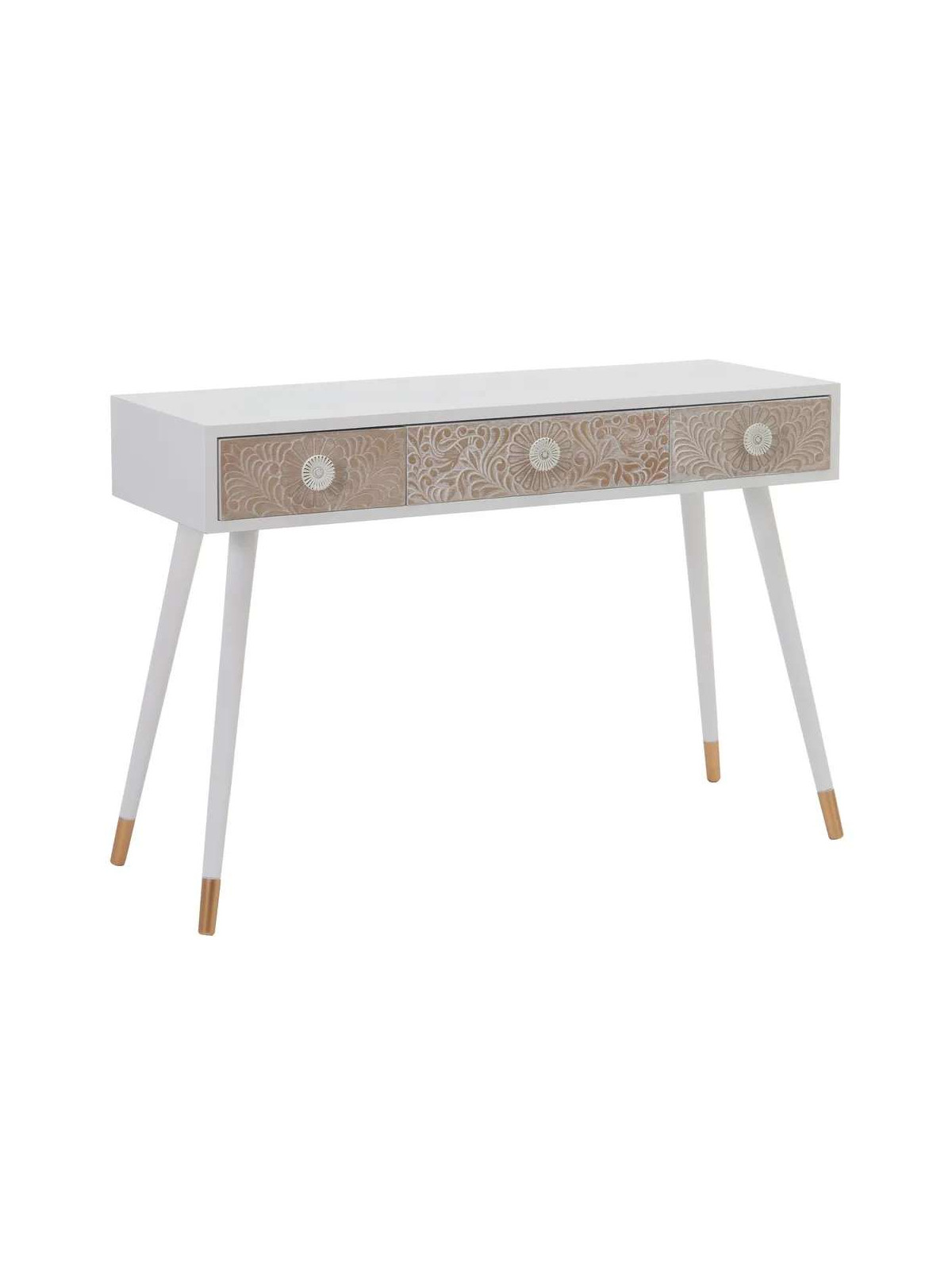 Console en bois sculpté Merida