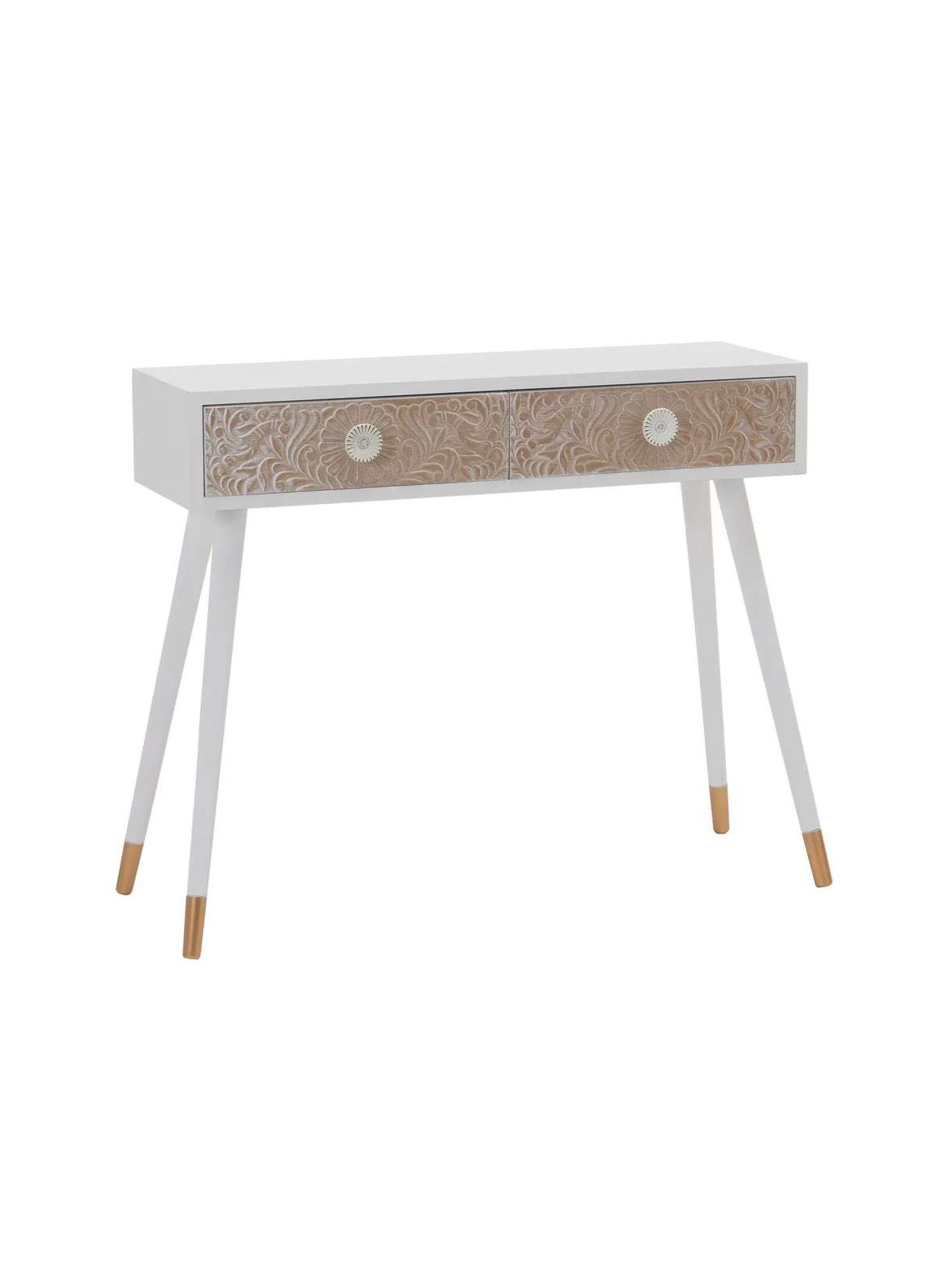 Console en bois sculpté Merida