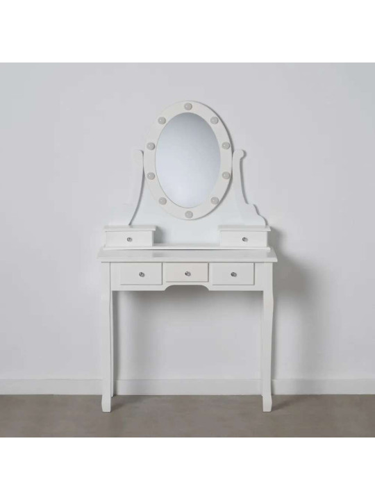 Coiffeuse en bois blanc Coiffeuse en bois blanc