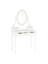 Coiffeuse en bois blanc Coiffeuse en bois blanc
