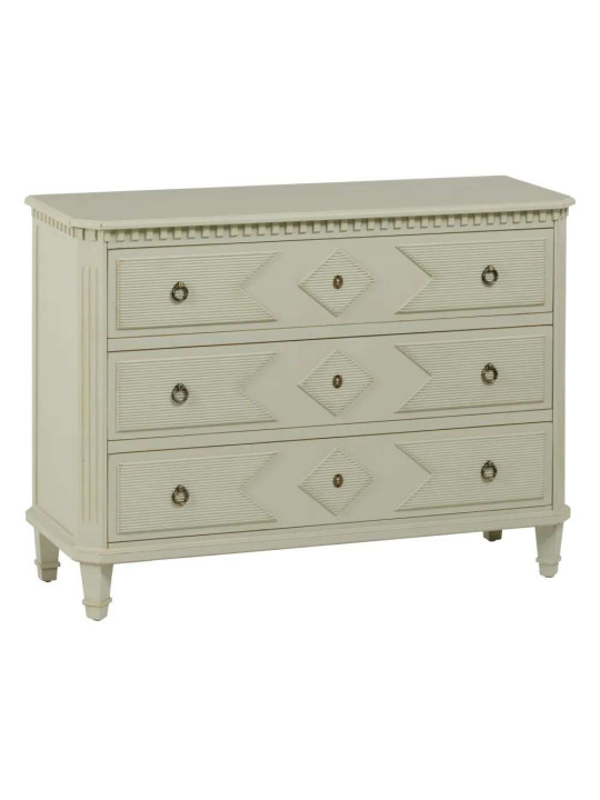 Commode Lazio en bois taupe patiné Commode Lazio en bois taupe patiné