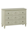 Commode Lazio en bois taupe patiné Commode Lazio en bois taupe patiné