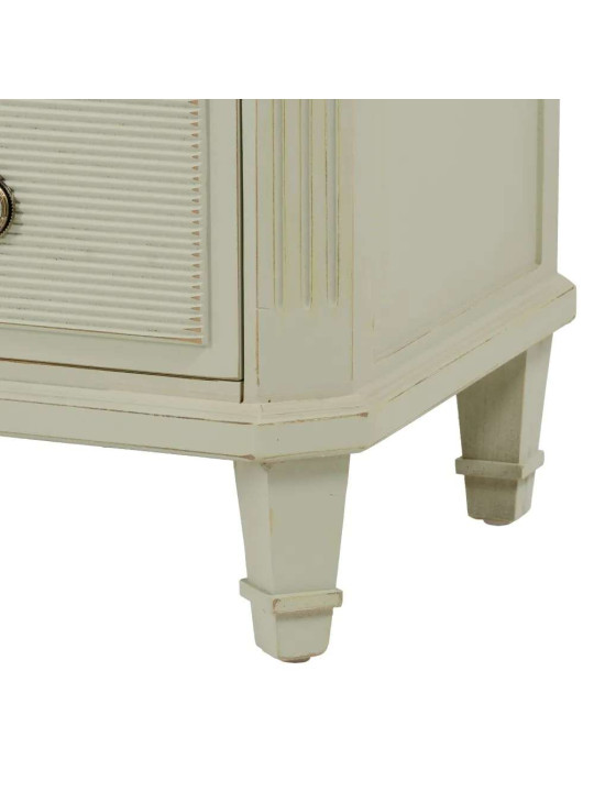 Commode Lazio en bois taupe patiné Commode Lazio en bois taupe patiné