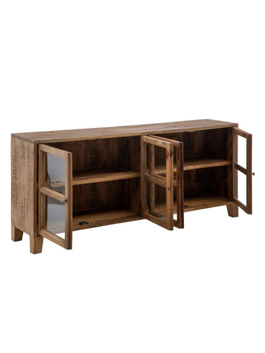 Buffet 4 portes en bois de manguier Buffet 4 portes en bois de manguier