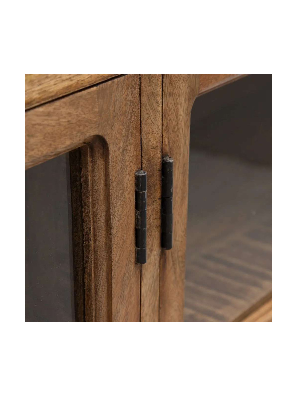 Buffet 4 portes en bois de manguier