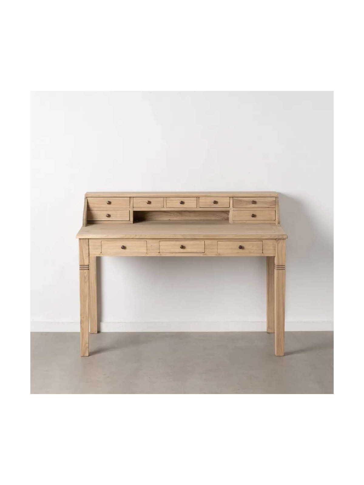 Bureau en bois de mindi