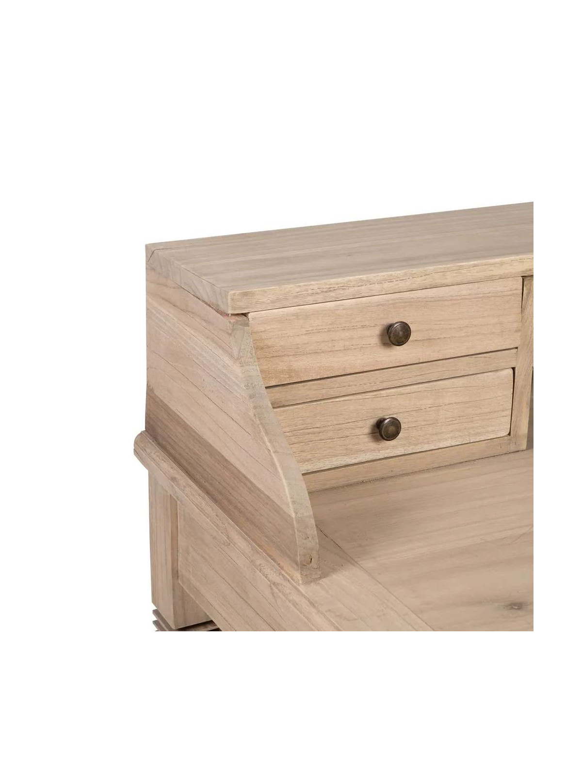 Bureau en bois de mindi