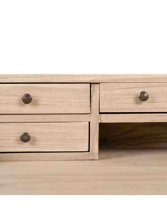 Bureau en bois de mindi Bureau en bois de mindi