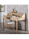 Bureau en bois de mindi Bureau en bois de mindi