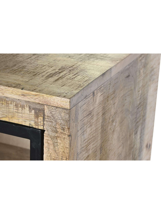 Buffet industriel William 2 portes en bois manguier Buffet industriel William 2 portes en bois manguier