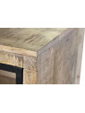 Buffet industriel William 2 portes en bois manguier Buffet industriel William 2 portes en bois manguier