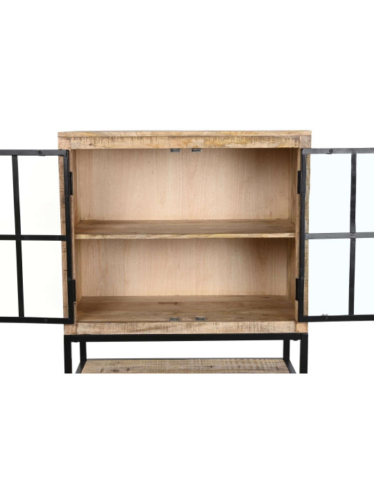 Buffet industriel William 2 portes en bois manguier Buffet industriel William 2 portes en bois manguier