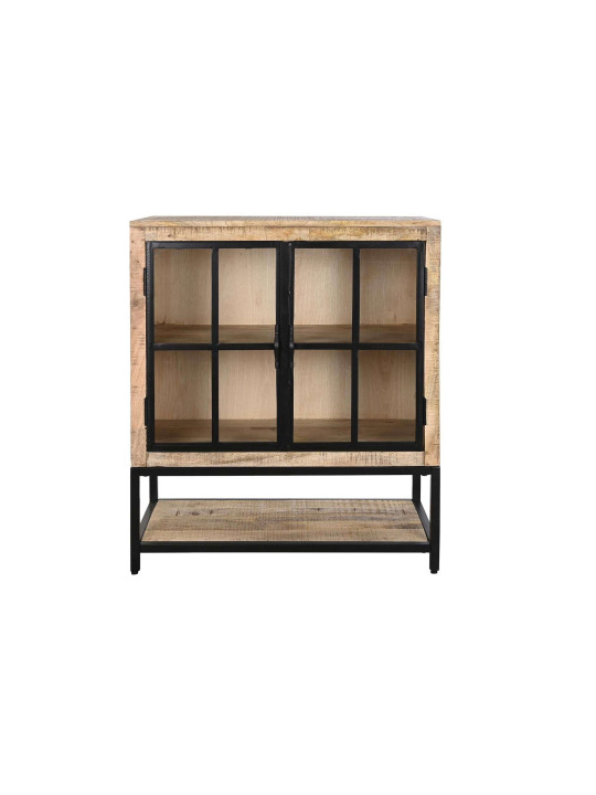 Buffet industriel William 2 portes en bois manguier Buffet industriel William 2 portes en bois manguier