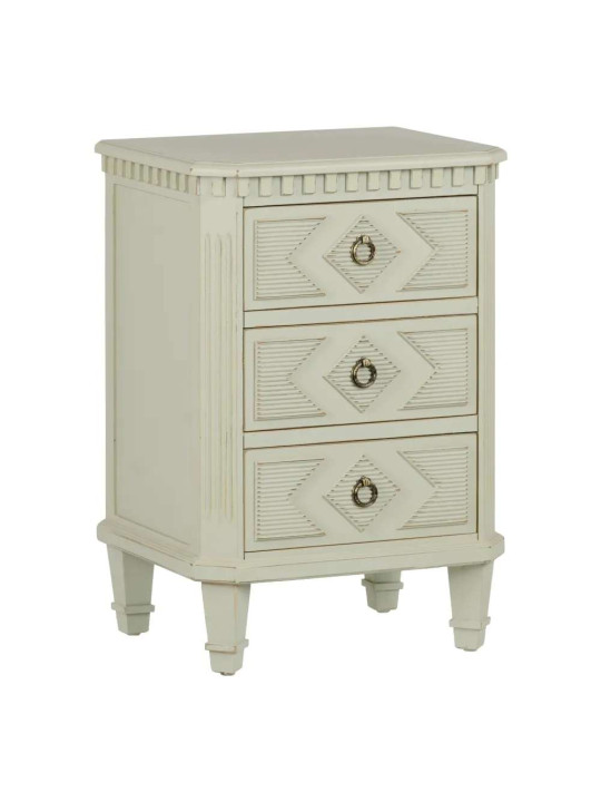 Commode Lazio en bois taupe patiné Commode Lazio en bois taupe patiné