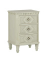 Commode Lazio en bois taupe patiné Commode Lazio en bois taupe patiné