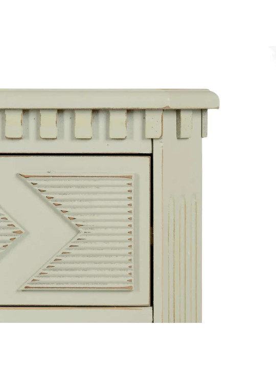 Commode Lazio en bois taupe patiné Commode Lazio en bois taupe patiné