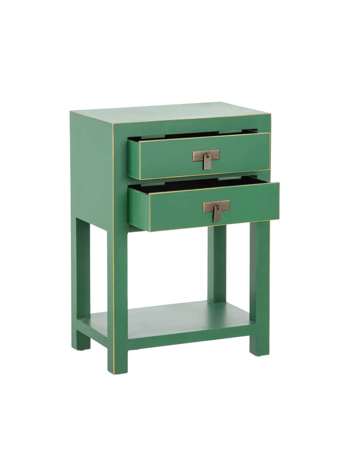 Table de chevet verte Yalong