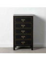 Chiffonnier noir Yalong Chiffonnier noir Yalong