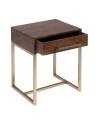 Table de chevet Eloi en bois de manguier Table de chevet Eloi en bois de manguier
