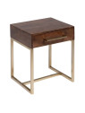 Table de chevet Eloi en bois de manguier Table de chevet Eloi en bois de manguier