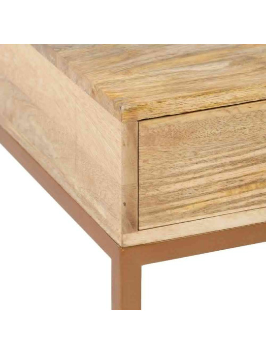 Table de chevet Eloi en bois de manguier Table de chevet Eloi en bois de manguier