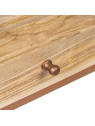 Table de chevet Eloi en bois de manguier Table de chevet Eloi en bois de manguier