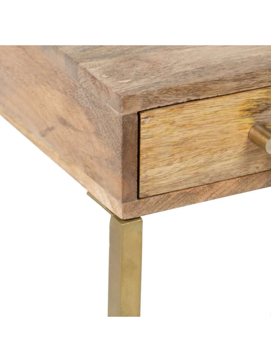 Table de chevet 1 tiroirs Antone en bois de manguier Table de chevet 1 tiroirs Antone en bois de manguier