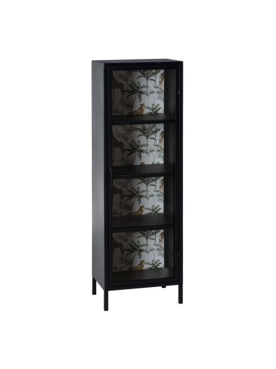 Vitrine Lucia en métal noir Vitrine Lucia en métal noir