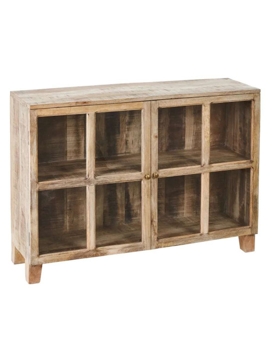 Buffet vitré Lesia en bois de manguier Buffet vitré Lesia en bois de manguier