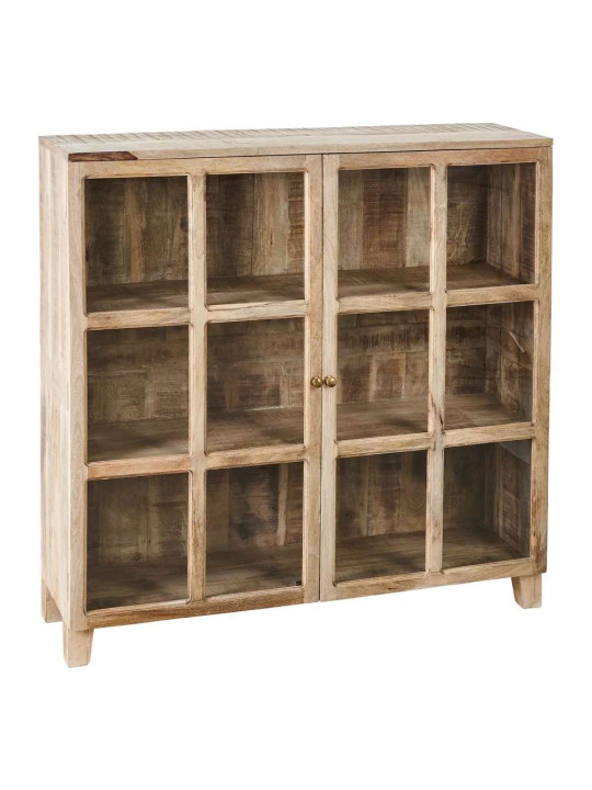 Buffet vitré Lesia en bois de manguier Buffet vitré Lesia en bois de manguier